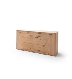 Komoda PORTLAND 184 cm dębowa