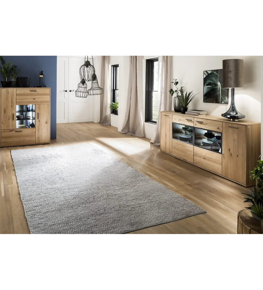 Komoda PORTLAND 184 cm dębowa