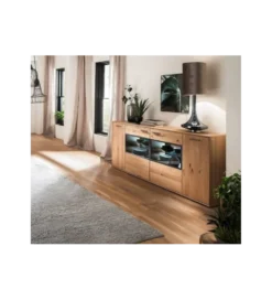 Komoda PORTLAND 184 cm dębowa