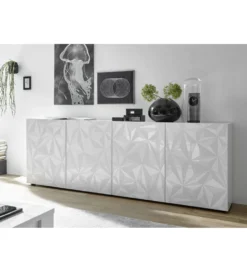 Komoda PRISMA 240 cm biała