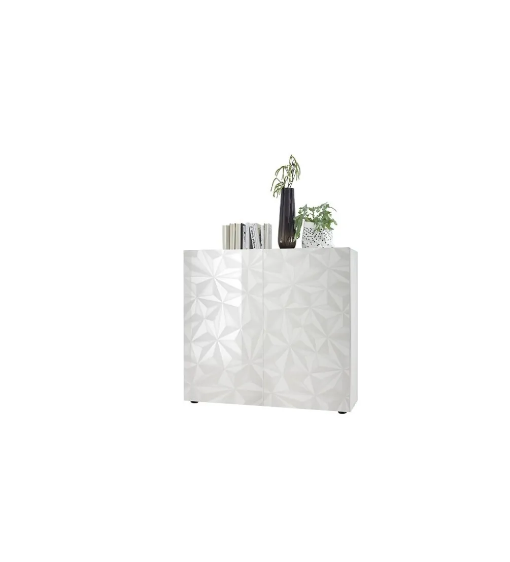 Komoda PRISMA 120 cm biała