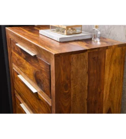 Komoda PURE 100 cm drewno sheesham