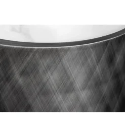 Komoda REFLECTION 150 cm efekt 3D marmur antracyt