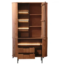 Komoda REGO 118 cm drewno akacja