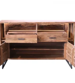 Komoda REGO 145 cm drewno akacja