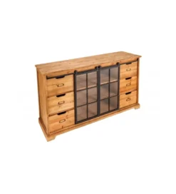 Komoda RETAGIO 148 cm drewno jodła