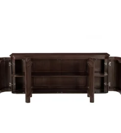 Komoda SALANO 170 cm drewno mango brązowa