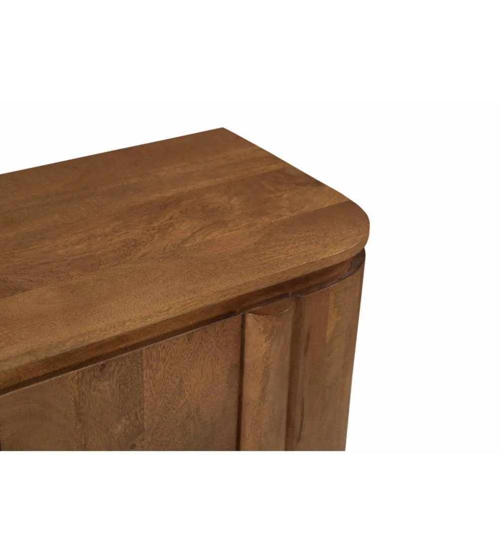 Komoda SALANO 105 cm drewno mango naturalny
