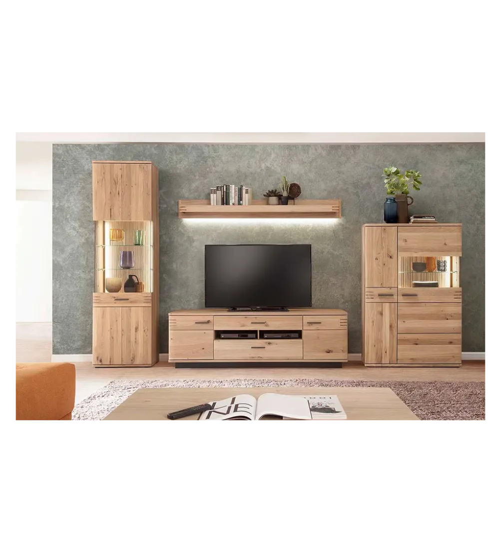 Komoda SALVADOR 150 cm w optyce dębu naturalny