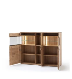Komoda SALVADOR 150 cm w optyce dębu naturalny