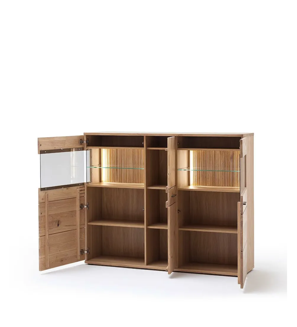 Komoda SALVADOR 150 cm w optyce dębu naturalny