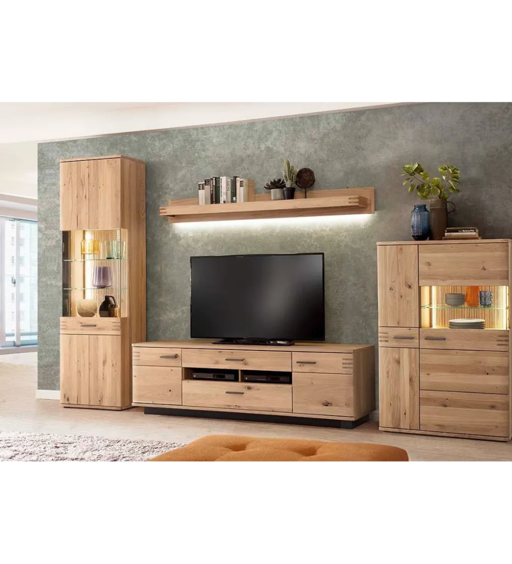 Komoda SALVADOR 90 cm w optyce dębu naturalny
