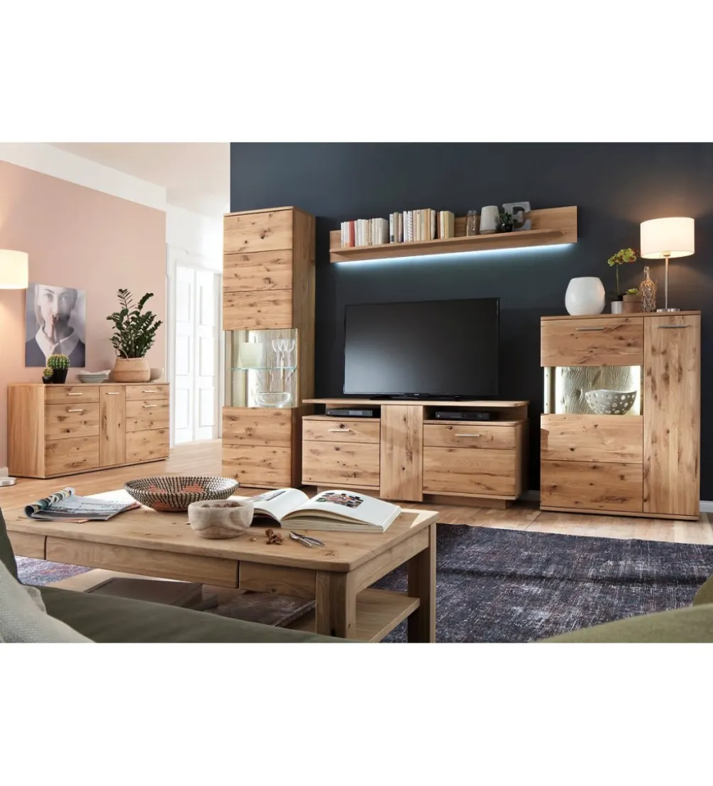 Komoda SANTORI 150 cm dębowa