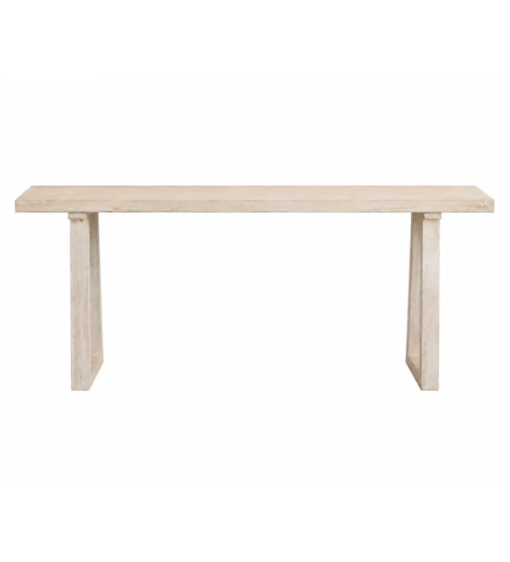 Komoda SARMUTO 210 cm drewno saur bielona