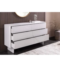 Komoda SAVOY 150 cm biała