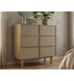 Komoda SINCLAIR 95 cm naturalna