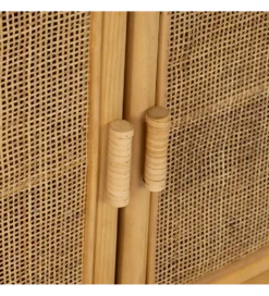 Komoda SIZA 97 cm ratan naturalny