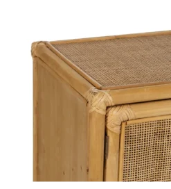 Komoda SIZA 97 cm ratan naturalny