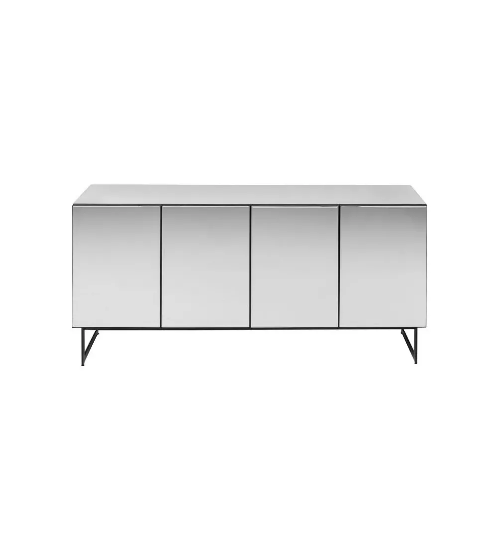 Komoda SORAN 160 cm transparentna