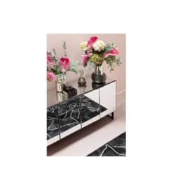 Komoda SORAN 160 cm transparentna