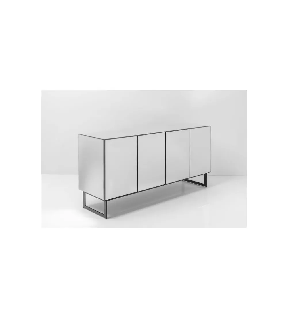 Komoda SORAN 160 cm transparentna