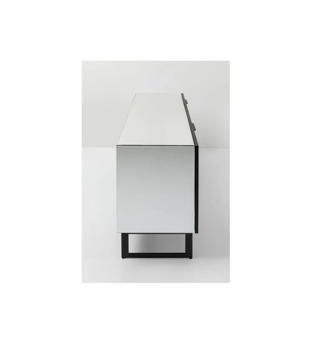 Komoda SORAN 160 cm transparentna