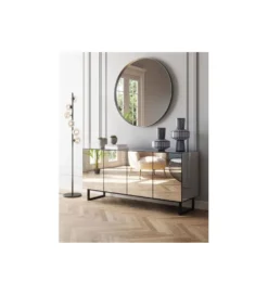 Komoda SORAN 160 cm transparentna