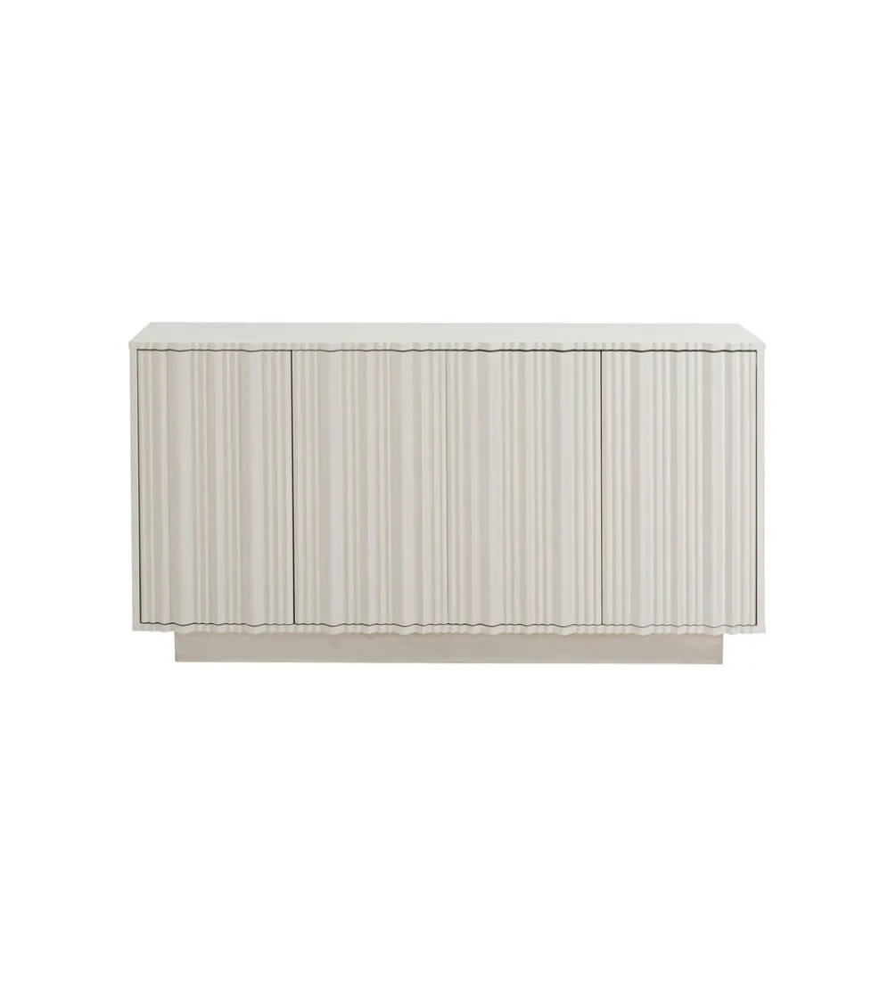 Komoda STUCCO 152 × 80 cm szara