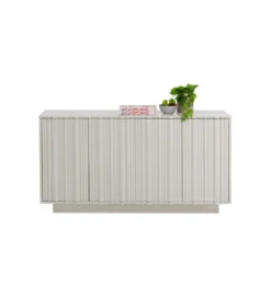 Komoda STUCCO 152 × 80 cm szara