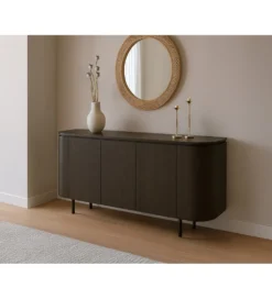 Komoda Tobago 170 cm czarny