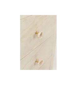 Komoda TRAVERTINO 49 x 110 cm naturalny beżowy