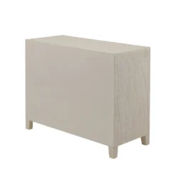 Komoda TRAVERTINO 91 x 74 cm naturalna beżowa