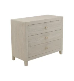 Komoda TRAVERTINO 91 x 74 cm naturalna beżowa