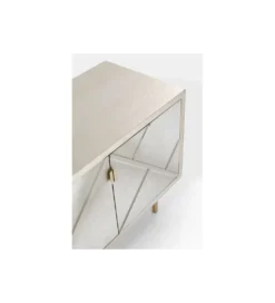 Komoda TRIANGLE 180 cm srebrna