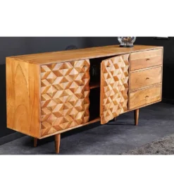 Komoda TROPEA 145 cm drewno akacja honey