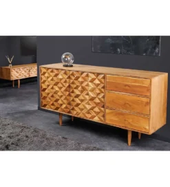 Komoda TROPEA 145 cm drewno akacja honey