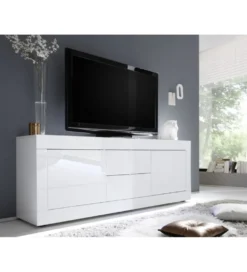 Komoda TV BASIC 210 cm biała