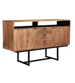 Komoda VALDEREZ 150 cm drewno mango