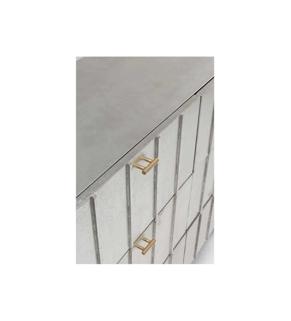 Komoda VENICE LIVE 106 cm srebrna