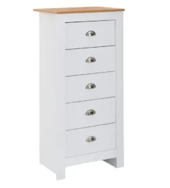 Komoda VINCENTE 53 cm biała