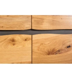 Komoda VIVENTE Living Edge 160 cm drewno dąb dziki