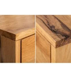 Komoda VIVENTE Living Edge 160 cm drewno dąb dziki