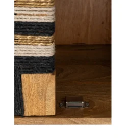 Komoda WEAVED 92 cm naturalna