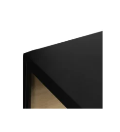 Komoda Witryna NEGRO 150 cm czarna