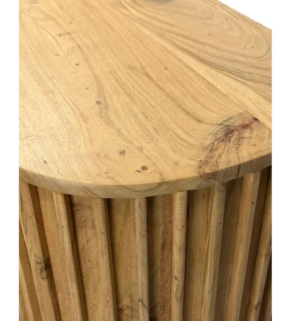 Komoda WOHNLING 122 cm drewno akacja