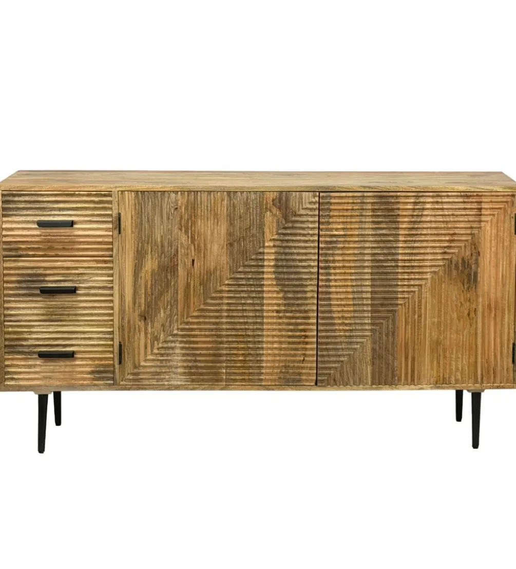 Komoda WOHNLING 138 cm drewno sheesham