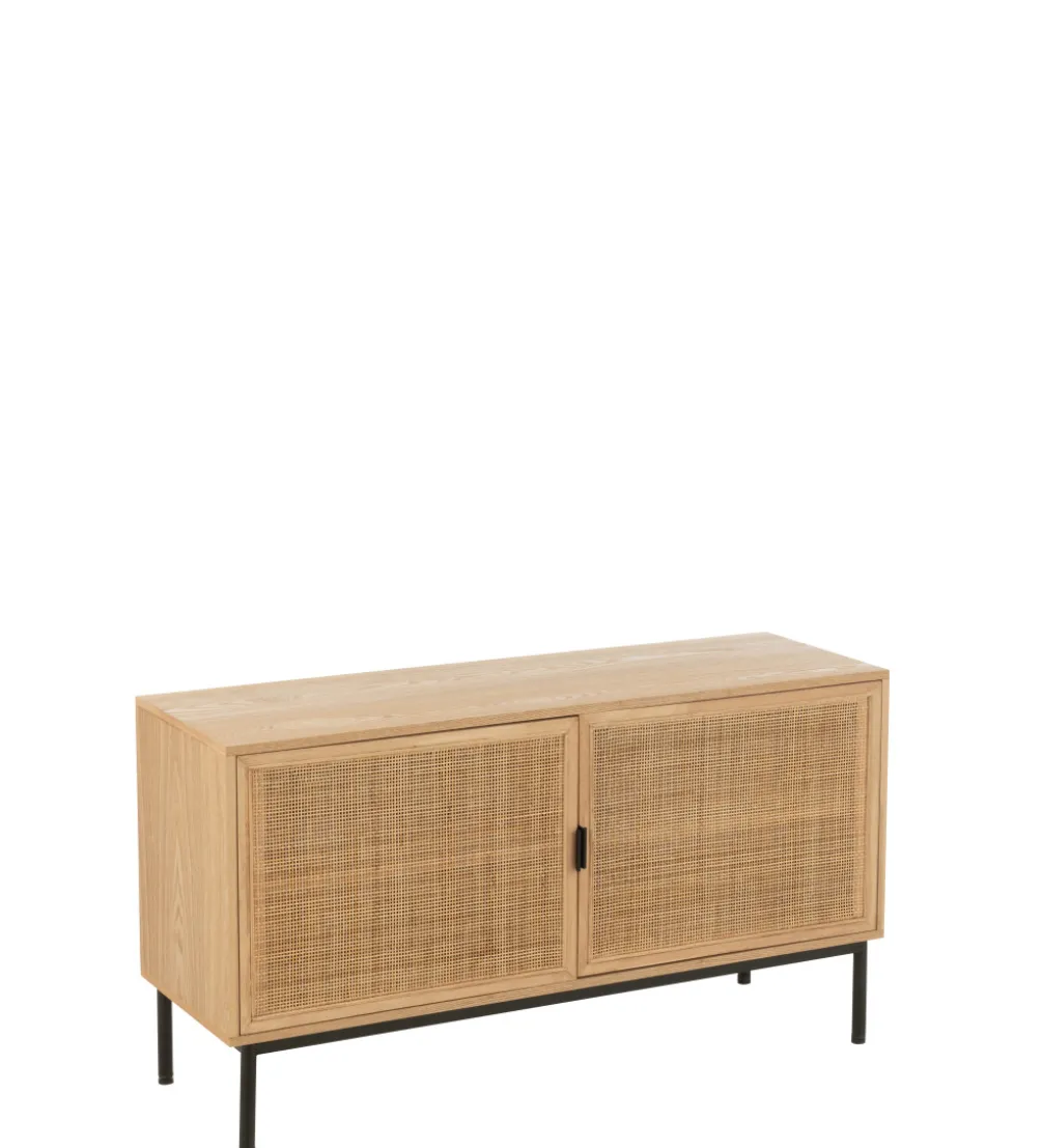 Komoda wysoka AENRMES 150 cm drewno mango