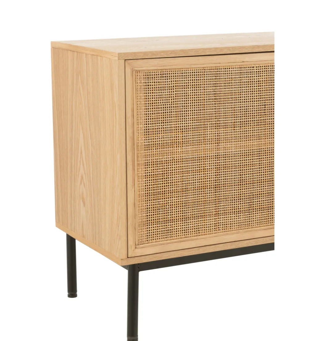 Komoda wysoka AENRMES 150 cm drewno mango