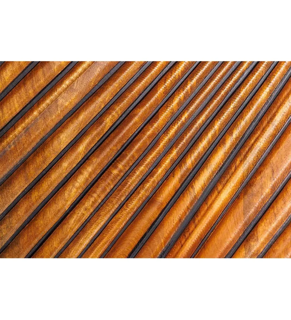 Komoda wysoka ANDRO 100 cm drewno mango brąz