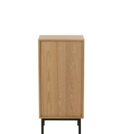 Komoda wysoka BASONOT 100 cm naturalna